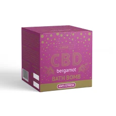 Cannaline Bombe de bain anti-stress au CBD et à la bergamote