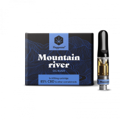 Happease CBD cartridge Mountain River 600 mg, 85 % CBD, 0,5 ml