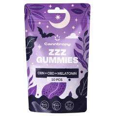 Canntropy CBN + CBD + Melatonin Sleep Gummies 10 pcs x 5mg, 20g