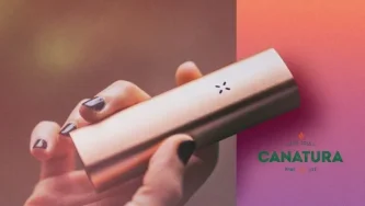 Pax 3 Vaporizer in Goldfarbe