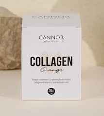 Cannor kolagen s kyselinou hyaluronovou, pomeranč, kúra na 30 dní, 30 sáčků, 150 g