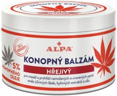 Alpa Hřejivý konopný balzám, 250 ml