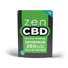 Gummies ZEN CBD - Pepene verde, 250 mg, 10 buc