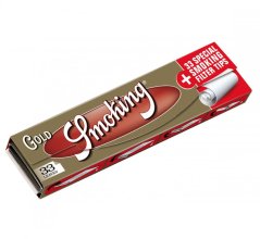 Smoking Papers King Size - Gold Slim b'filtri