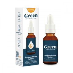 Green Pharmaceutics Broad spectrum tincture, 10%, 3000 mg CBD, 30 ml