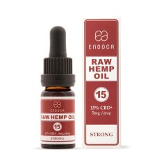 Endoca RAW Έλαιο κάνναβης 1500 mg CBD + CBDa (15%), 10 ml