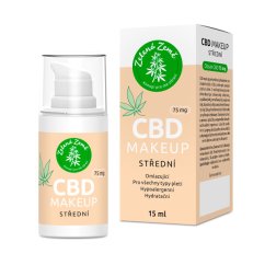 Zelena Zeme CBD makeup medium light, 15 ml