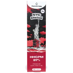 Canntropy Stylo Vape HHCPM NYC Diesel, qualité HHCPM 97 %, 2 ml