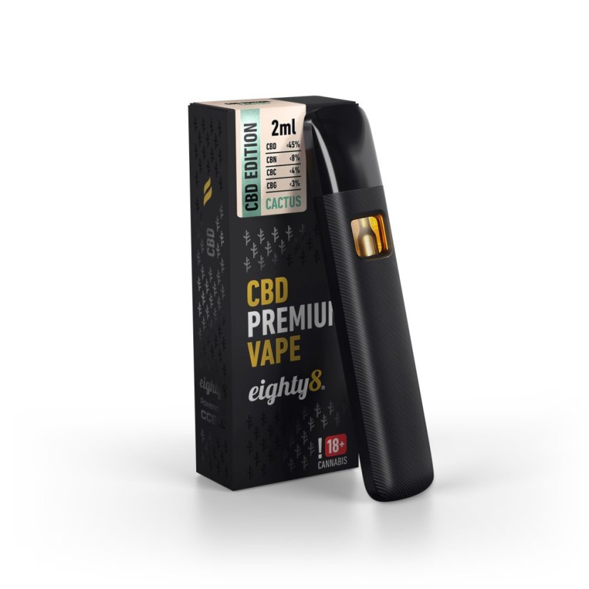 Eighty8 CBD Vape Cactus, 45 % CBD, 2 ml