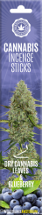 Cannabis Incense Sticks Dry Cannabis & Blueberry