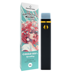 Canntropy CBG9 Disposable Vape Pen Candy Cane Kush, CBG9 85% качество, 1 ml