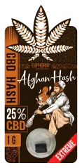 Euphoria CBD Hašs Afganistānas 25 % CBD, 1 g