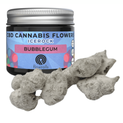 Flowrolls Icerock 85% CBD Bubblegum, 1-5g