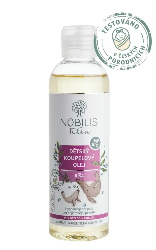Nobilis Tilia Olejek do kąpieli dla dzieci Ríša, 200 ml