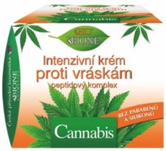 Bione Intenzivní krém proti vráskám CANNABIS s peptidy, ceramidy a inositolem, 51 ml
