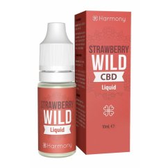 Harmony CBD Liquid Wild Strawberry 10 ml, 30-600 mg CBD