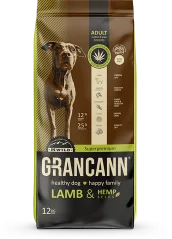 Grancann Lamb & Hemp seeds - Hemp food for medium and large breeds, 12kg