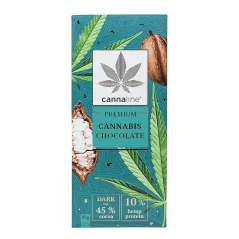 CANNALINE Cannabis Chocolate Dark, 80 гр