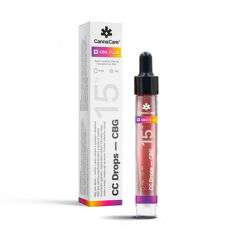 CannaCare CC Drops s CBG 15 %, 1050 mg, 7 ml