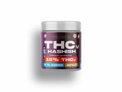 Czech CBD THCV Hash, 15 % THCV, 1 - 1000 g