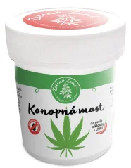 Zelená Země Hemp ointment with chili for muscles and joints, 100 ml