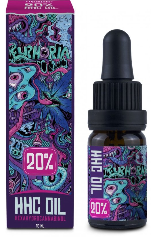 elfbar elfa master akku Euphoria HHC oil 20 %, 10 ml