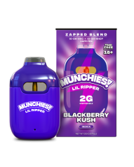Delta Munchies 10-OH-HHC/10-OH-HHCP Lil Ripper Vape Pen Blackberry Kush, 2 g