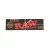 RAW Sort klassisk enkelt bred rullepapir - naturligt uraffineret rullepapir, 50 blade