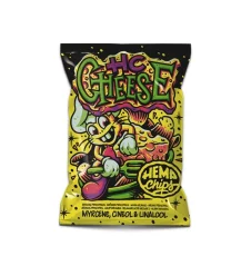 Hemp Chips HC Cheese Artisanal Cannabis Chips THC Free 35g