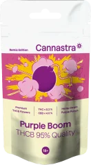 Cannastra THCB Flower Purple Boom, THCB 95% kvalitet, 1g - 100 g