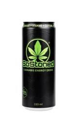 Euphoria SoStoned Cannabis Energy Drink be CBD, 330 ml