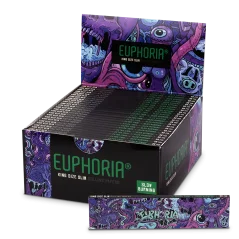 Euphoria Muovipaperit Kingsize Slim Psychedelic, 32 paperia