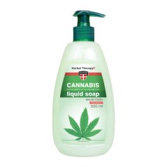 Palacio Sabonete Líquido Cannabis Rosmarinus com Bomba, 500 ml