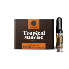 Happease CBD cartridge Tropical Sunrise 600 mg, 85 % CBD, 0,5 ml