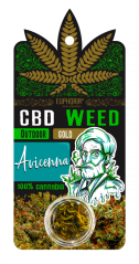 Euphoria CBD Weed Gold Avicenna Outdoor, 0,7 g