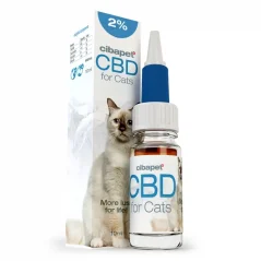 Cibapet 2% CBD Oil for cats, 10 ml