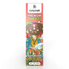 CanaPuff THP420 Disposable Vape Pen Dosi Kush, THP420 79 %, 1 ml