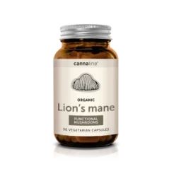 Cannaline Funkční houby Lions Mane, 90 kapslí