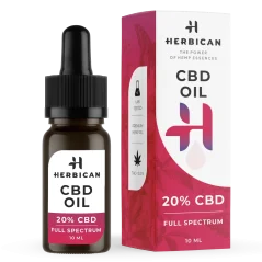 Herbican Pilna spektra CBD eļļa, 20%, 10 ml