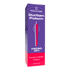 Canntropy H4CBD prerolls Durban Poison, 30% H4CBD, 1,5 g