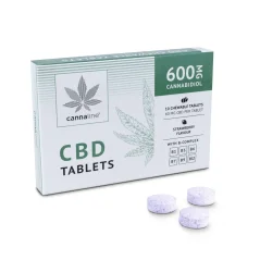 Cannaline CBD tabletes ar B kompleksu, 600 mg CBD, 10 x 60 mg