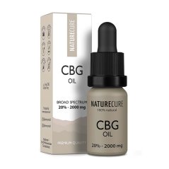 Nature Cure λάδι CBG - 20 % CBG, 2000 mg, 10 ml