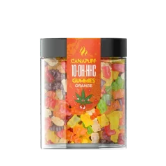 CanaPuff 10-OH-HHC Gummies Orange, THC kevesebb, mint 0,2%, 10-50 db