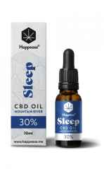 Happease Olejek CBD na sen Mountain River, 30% CBD, 3000 mg, 10 ml