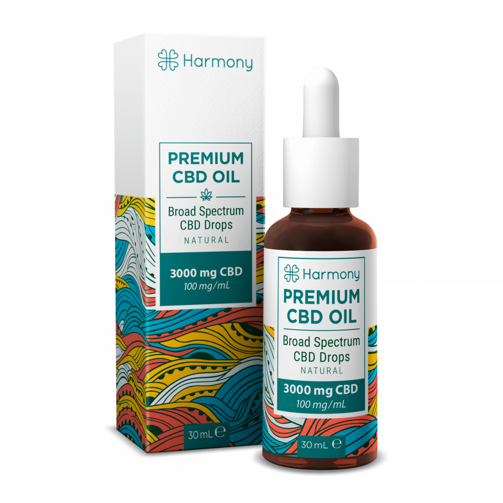 Harmony CBD-olie 10%, 3000 mg, 30 ml