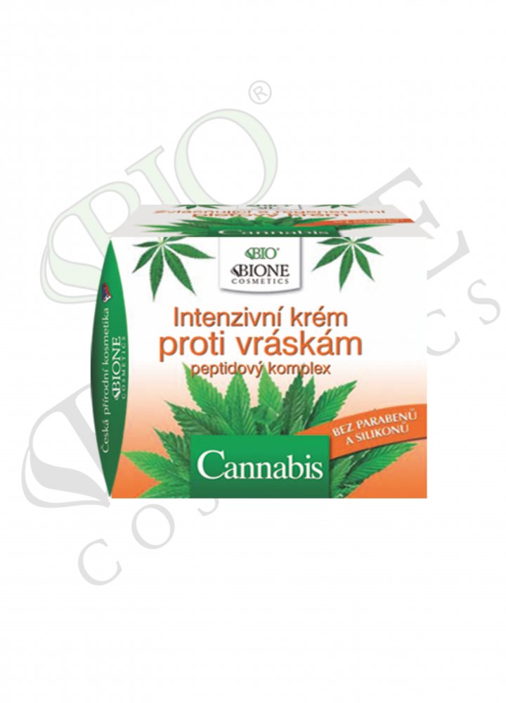 Bione Cannabis Intensive krém proti vráskam, 51 ml
