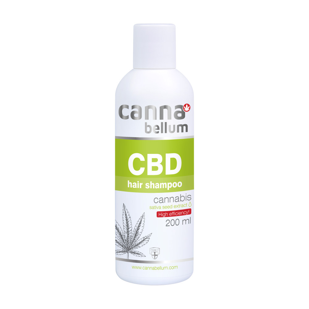 Cannabellum CBD vlasový šampon, 200ml