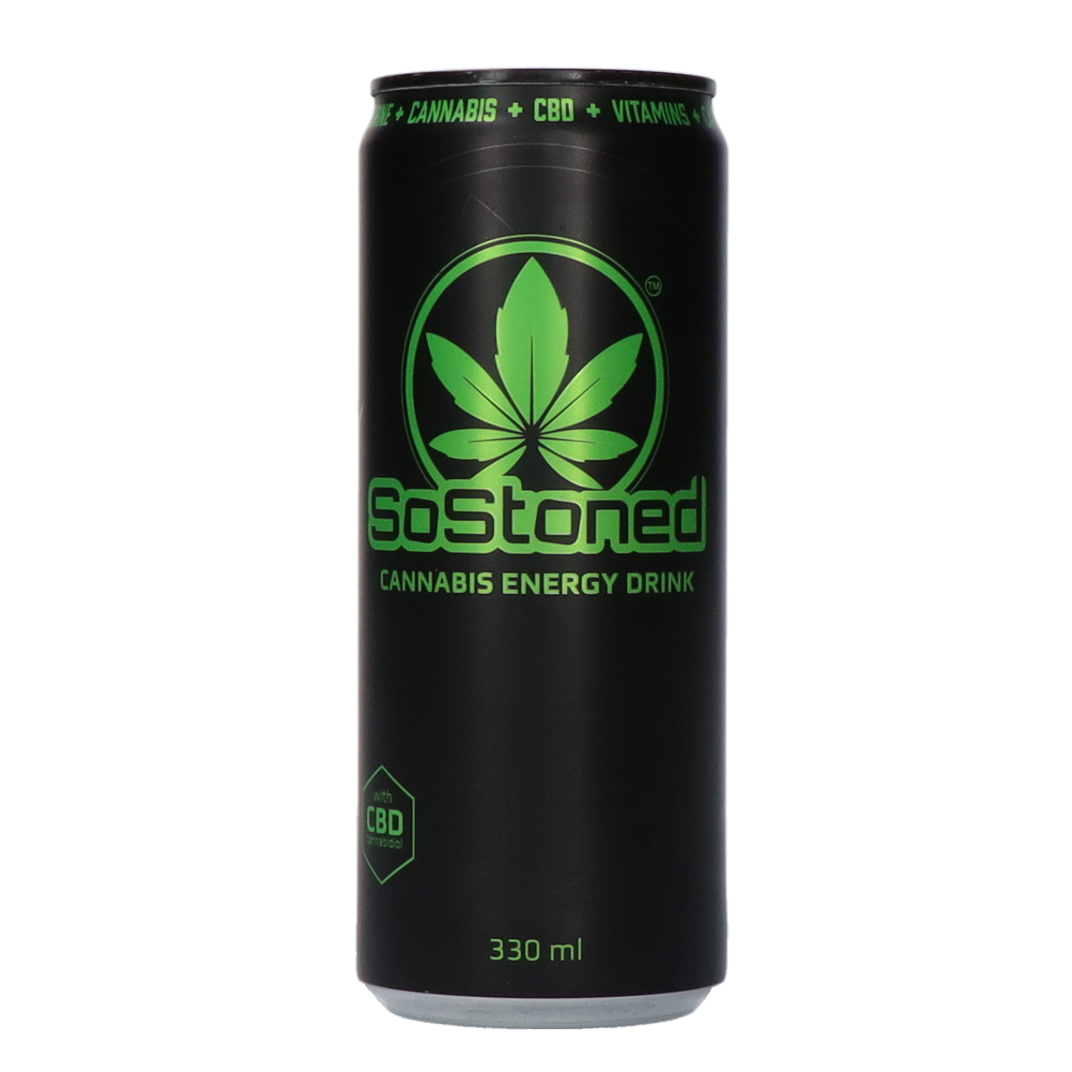 Euphoria CBD SoStoned Cannabis Energy Drink, 330 ml