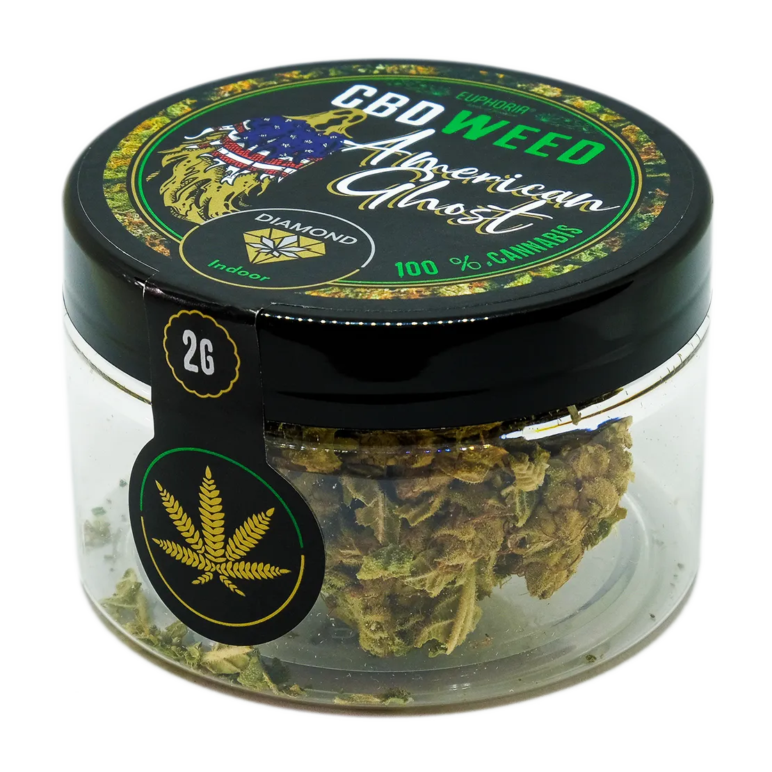 Euphoria CBD Weed Diamond American Ghost, 2 g