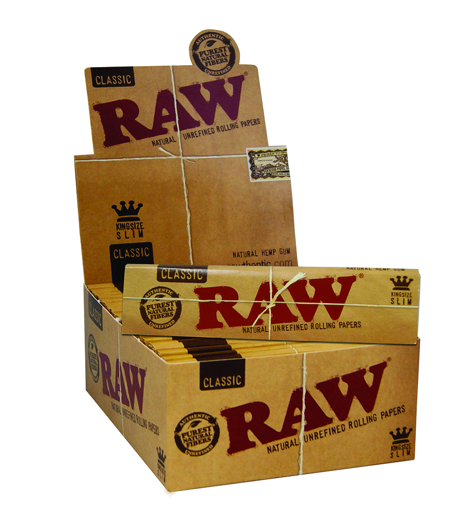 Raw Papers Classic King Size Slim papírky, 110 mm